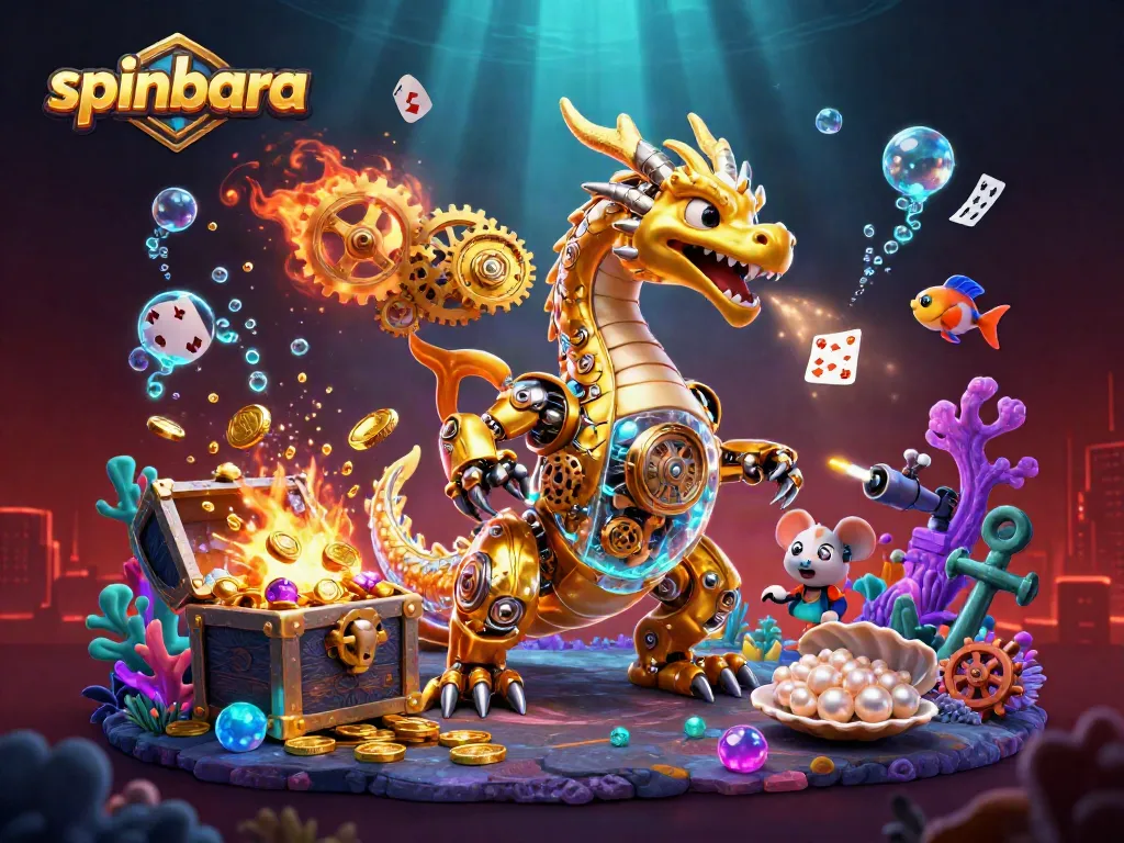 Experience winning strategies at Spinbara Casino with a vibrant 3D gaming adventure